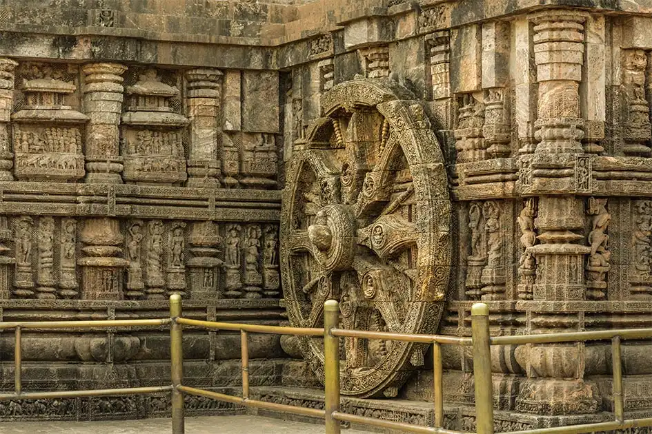 The Konark Sun Temple - Magnificent Wheels